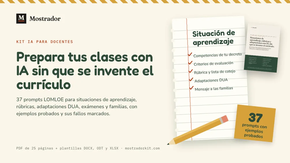 Portada de Kit IA para docentes